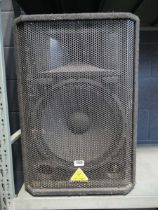 Behringer Euro Live active 550W 2 way PA speaker system model VP1520D