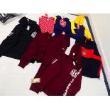 +VAT Selection of various Arsenal football sports clothing