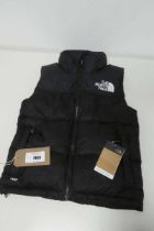 +VAT Ladies The North Face gilet body warmer in black size XS