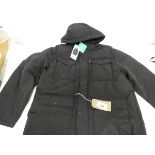 +VAT Levi mens coat in black size XL