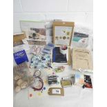 +VAT Office items to include Cricut heavy chipboard 2.0mm, chalk, pencil case, ink, notebooks,