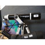 +VAT Unboxed Celestron Omni AZ 102 telescope in box