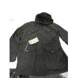 +VAT Levi mens coat in black size small.