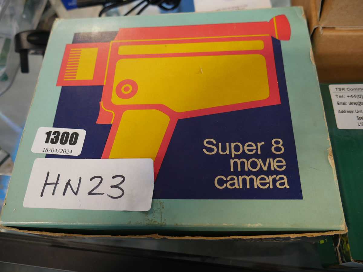 Super 8 movie camera