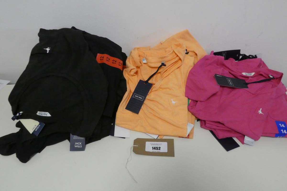 +VAT Approx. 30 ladies Jack Wills t-shirts