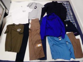 +VAT Selection of clothing to include Penguin, Mercier, Spoke, etc