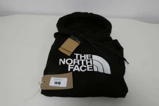 +VAT The North Face hooded jumper in black size M