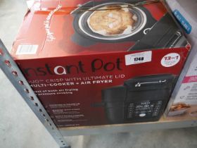 +VAT InstantPot duo crisp with ultimate lid multi cooker and air fryer