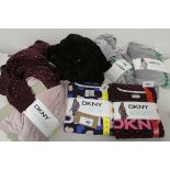 +VAT Mixed bag of ladies loungewear/pyjama sets and bath robe by DKNY