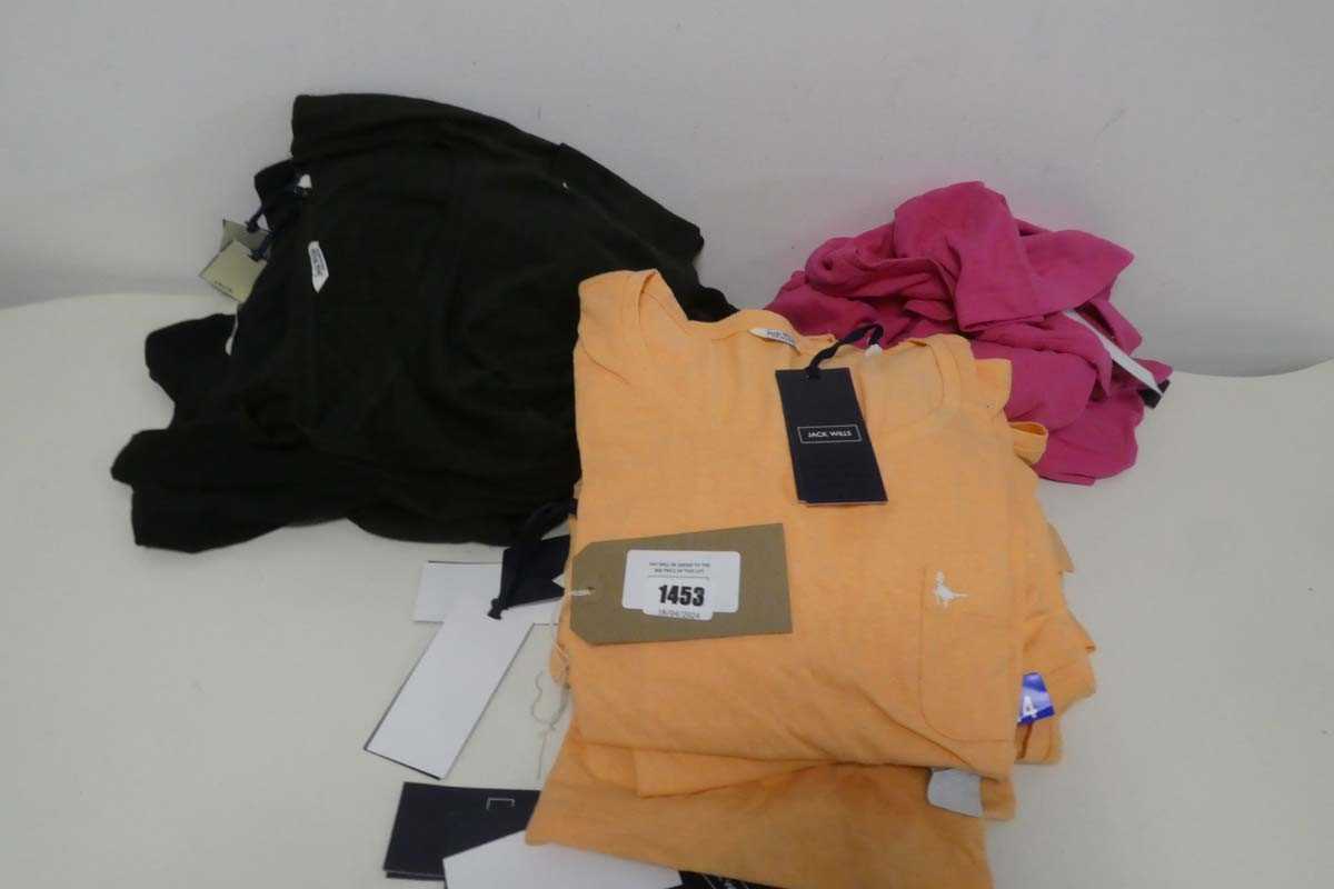 +VAT Approx. 20 ladies Jack Wills t-shirts