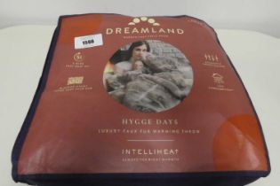 +VAT Dreamland luxury faux fur warming throw