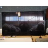 +VAT Toshiba 55" smart TV with remote, no stand model 55UL5A63DB