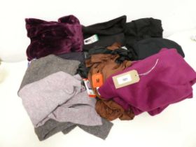 +VAT Approx 20. Womens clothing to include trousers, jumpers, blouses, jackets etc