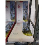 2 boxed 1.9L decorative easy garden obelisks