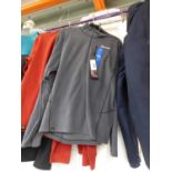 +VAT Berghaus half zip fleece in grey (size L), together with a Berghaus half zip fleece in red (