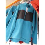 +VAT Berghaus full zip fleece in blue and black (size XXL), together with a Berghaus half zip fleece