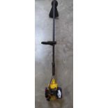 Petrol bent arm strimmer