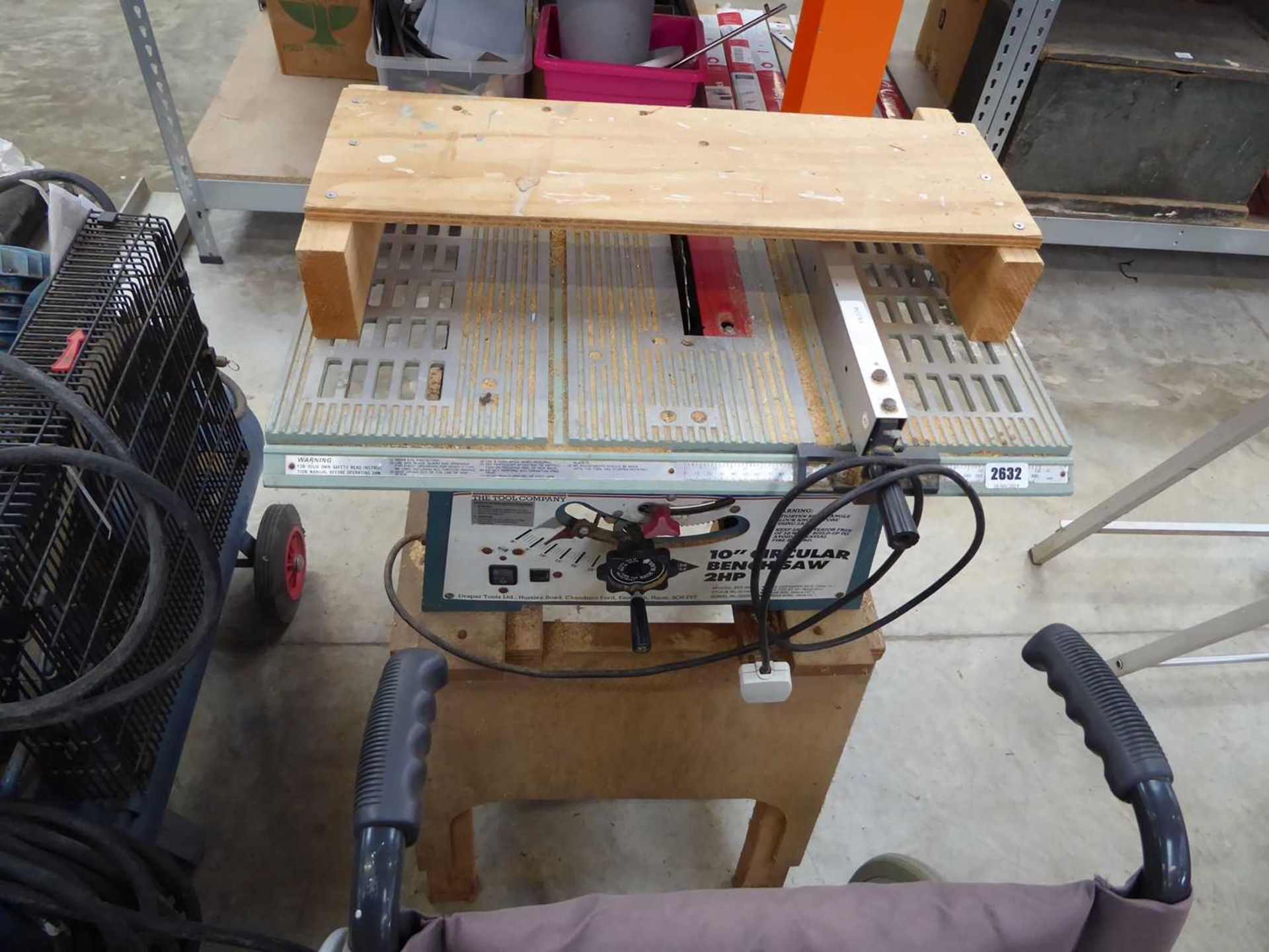 Draper 10" circular bench saw