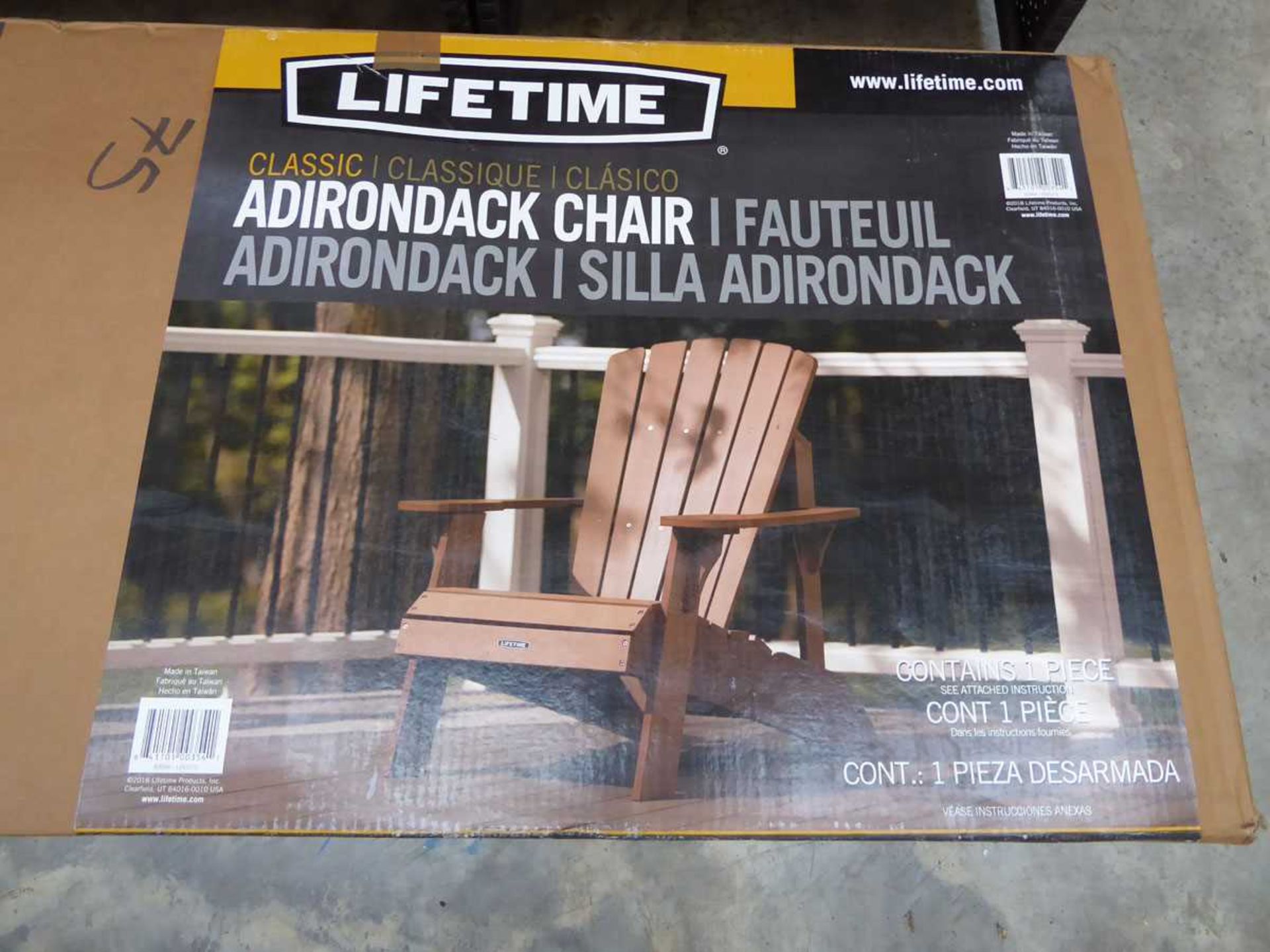 +VAT Pair of boxed Lifetime Adirondack chairs - Image 2 of 2