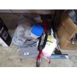 +VAT Qty of household items to include Johnson Johnson washing bin, Shark steam mop, box of Kirkland