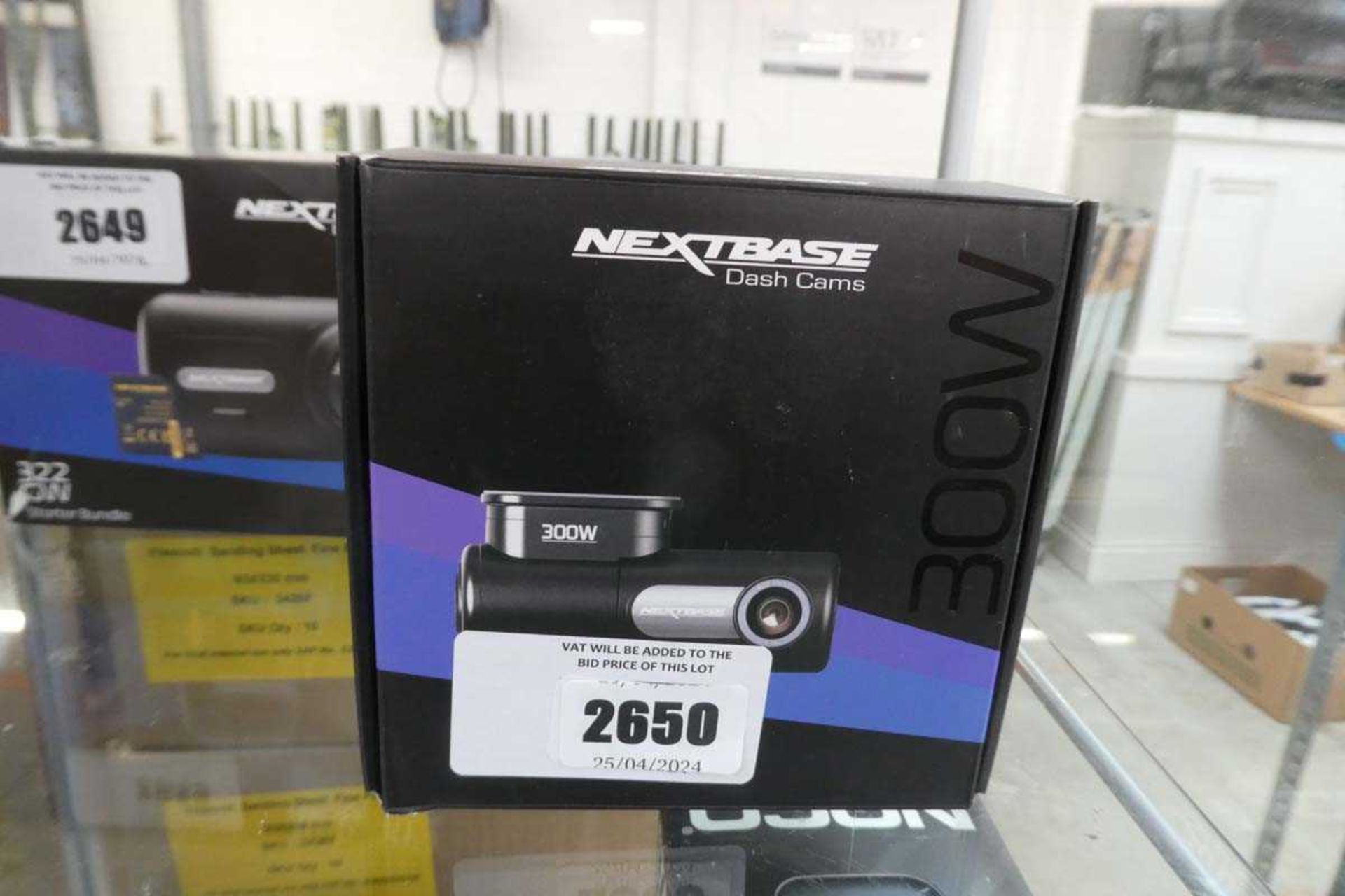 +VAT Boxed Nextbase 300W In-Car Dash Cam