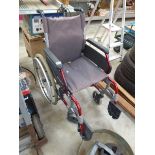 Sunrise medical 4 wheel collapsible wheelchair