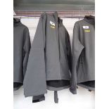 +VAT 2 DeWalt full zip grey waterproof jackets (size XXL)