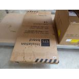 Box containing 10 sheets of 1200 x 600 x 6mm. STS insulation boarding