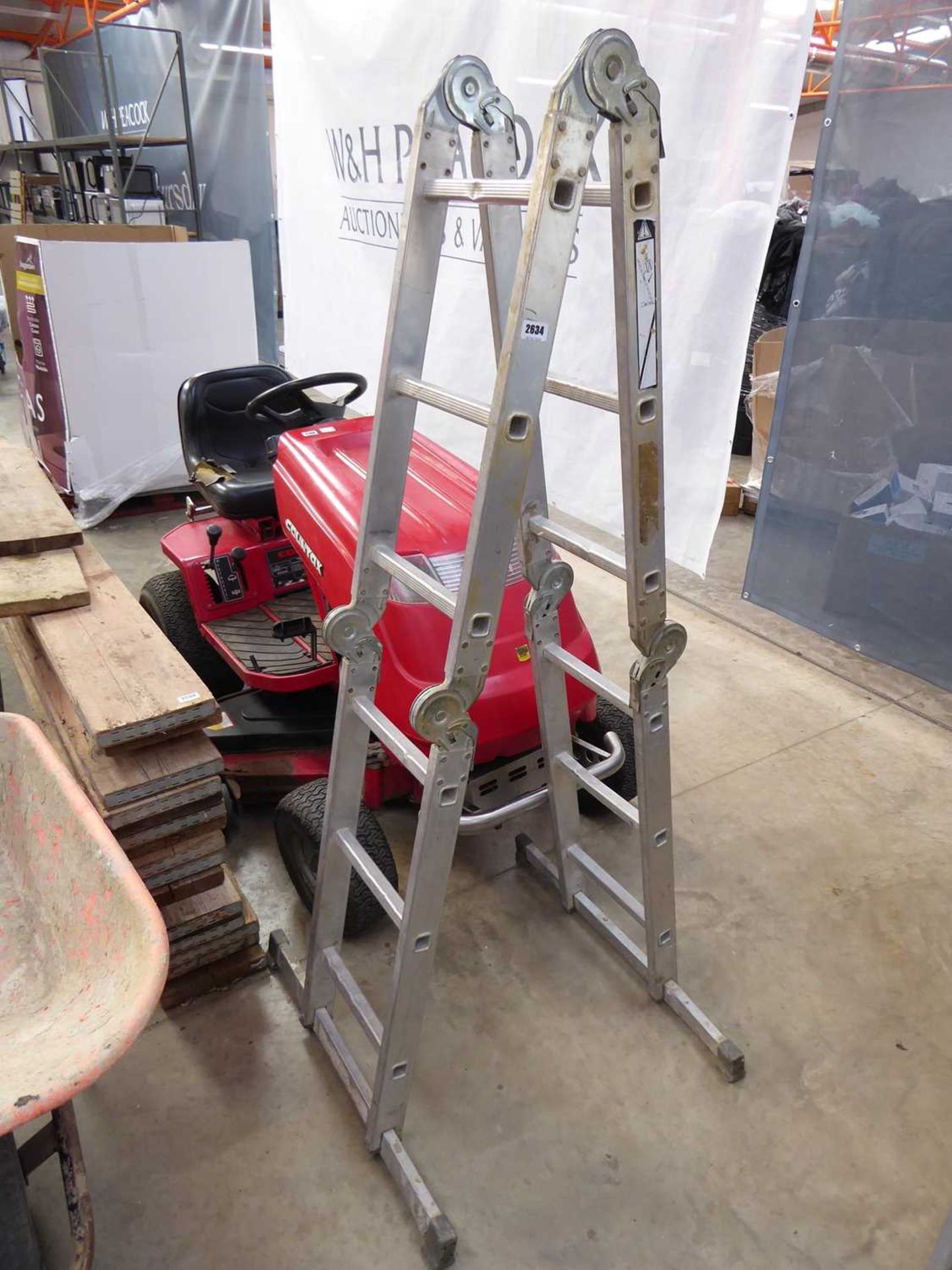 Aluminium combi ladder