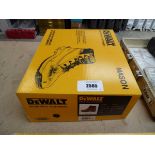 Boxed pair of DeWalt Mason steel toe safety boots in tan (size UK 10)