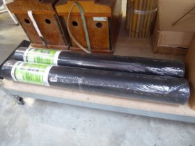 2x 30mx1m rolls of weed control fabric