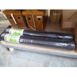 2x 30mx1m rolls of weed control fabric