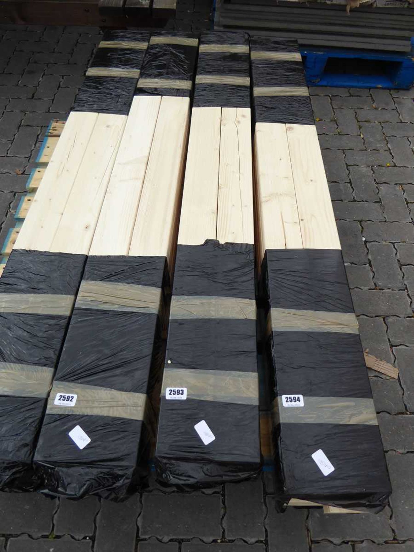 10 lengths of 2" x 4" CLS timber