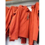 +VAT 2 Berghaus half zip fleeces in red (size XXL)