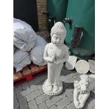 Large concrete freestanding Buddha