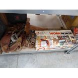 Boxed Black & Decker workhorse, together with a sack of mixed tooling