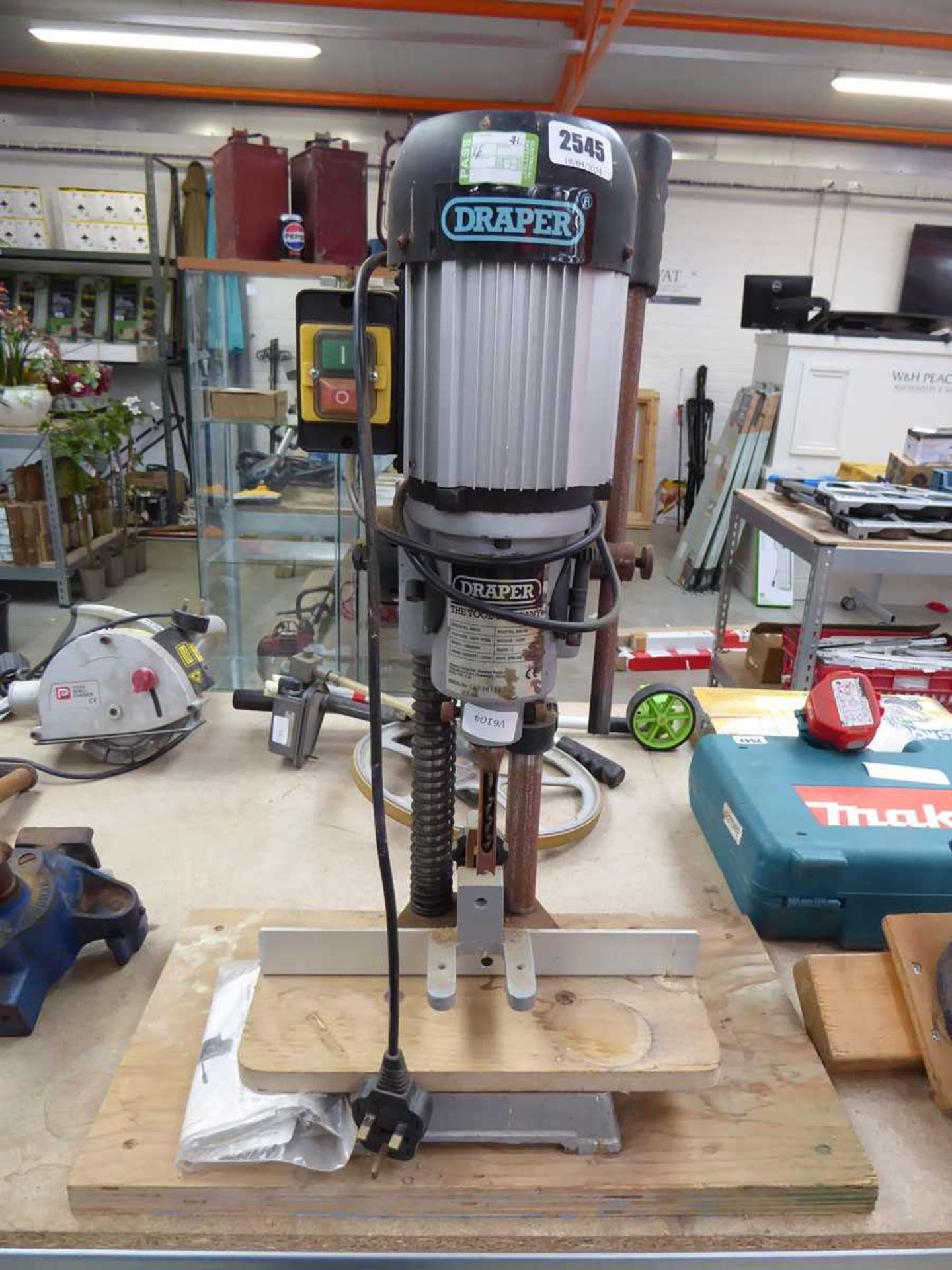 Draper 240V bench drill