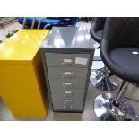 Metal 6 drawer filing cabinet