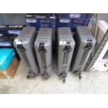 +VAT 4 DeLonghi oil filled radiators