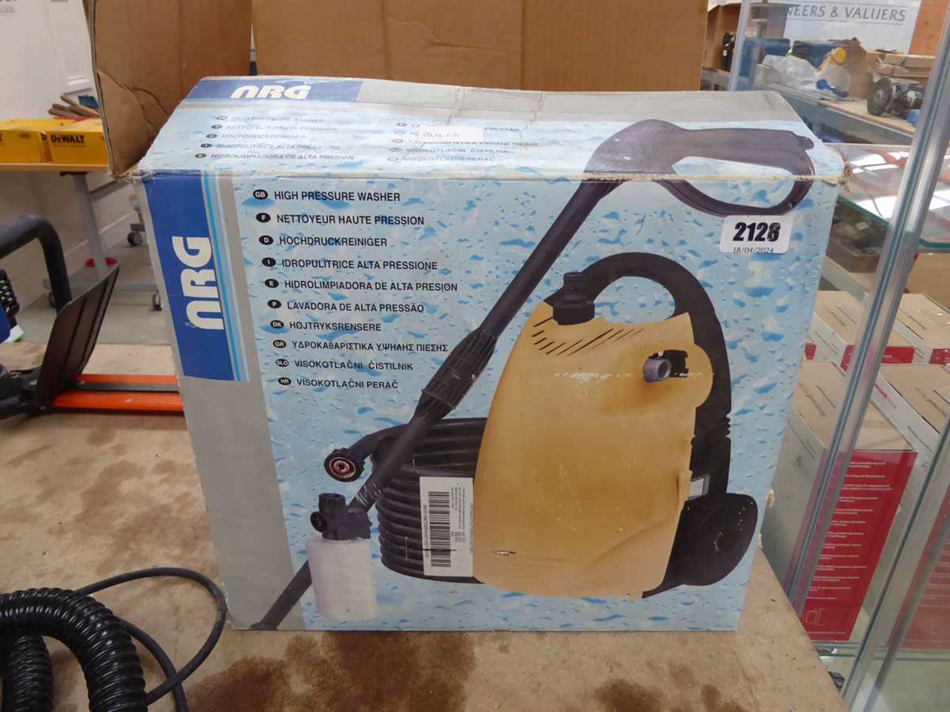 Boxed ARG electric pressure washer