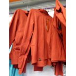 +VAT 2 Berghaus half zip fleeces in red (size XXL)
