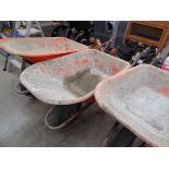 Builders wheelbarrow