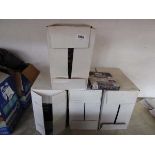 2 boxes containing 24 packs of Weber fire lighter cube sets