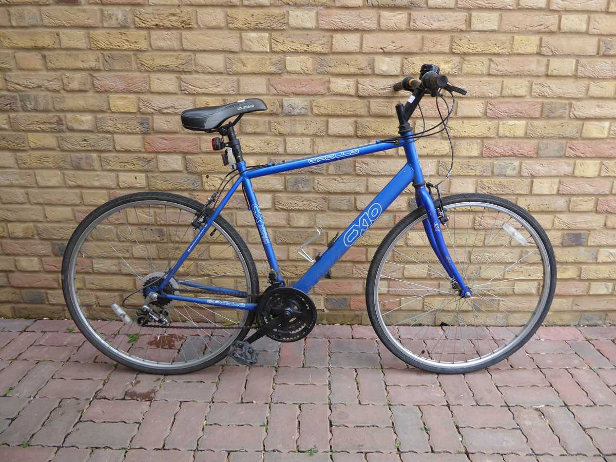 Blue Apollo mens bike