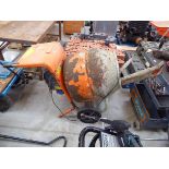 Bele electric cement mixer with stand
