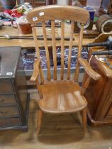 Windsor type wooden chair