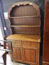 Dark oak old charm style dresser