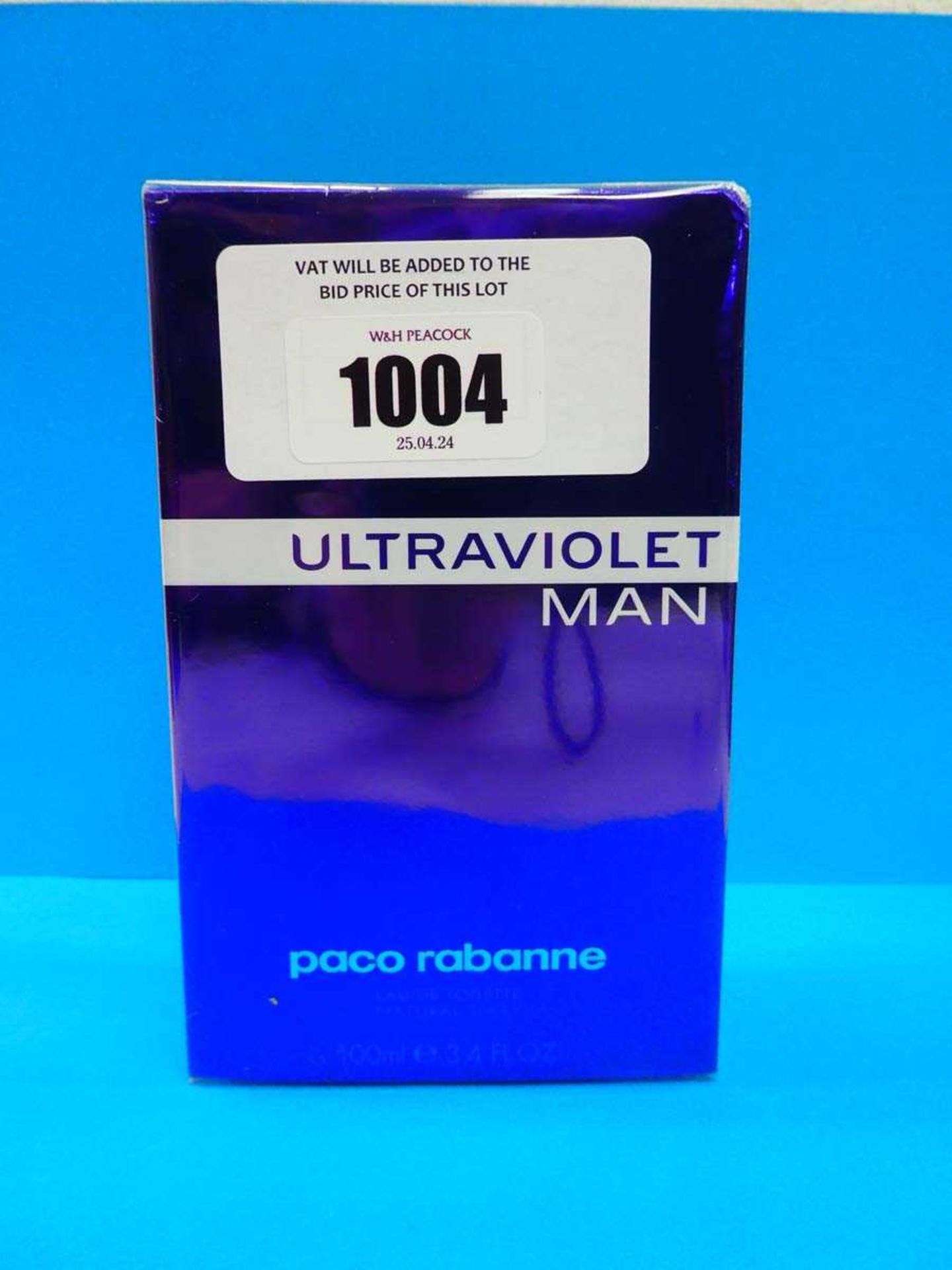 +VAT Paco Rabanne ultraviolet man eau de toilette 100ml
