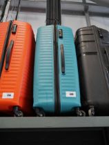 +VAT American Tourister turquoise suitcase