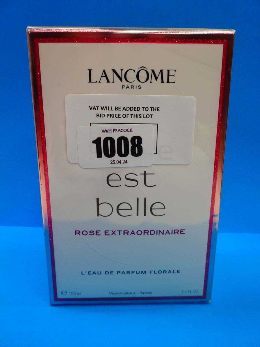 +VAT Lancome Paris La Vie est Belle Rose Extraordinaire l'eau de parfum florale 100ml